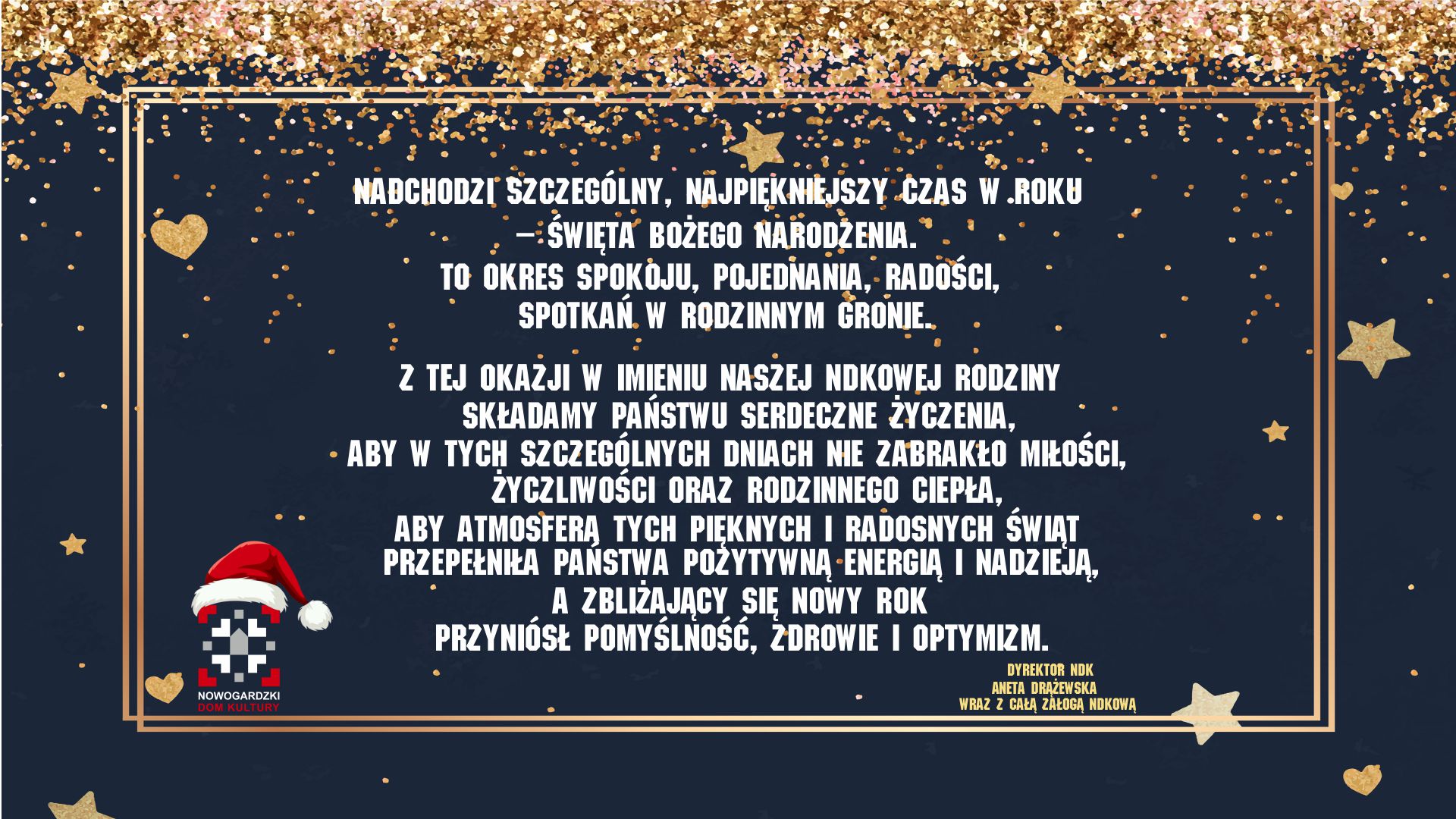 WESOŁYCH ŚWIĄT!
