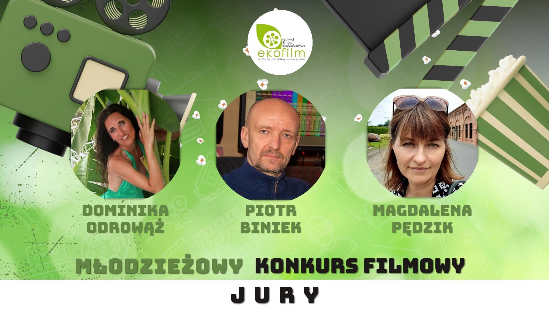 EKOFILM 2025 | JURY MŁODZIEŻOWEGO KONKURSU FILMOWEGO