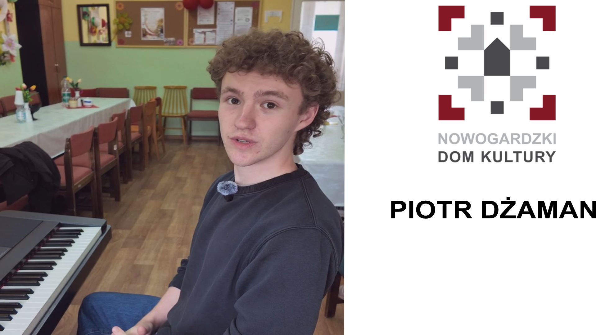 Zaproszenie na lekcje pianina | Piotr Dżaman