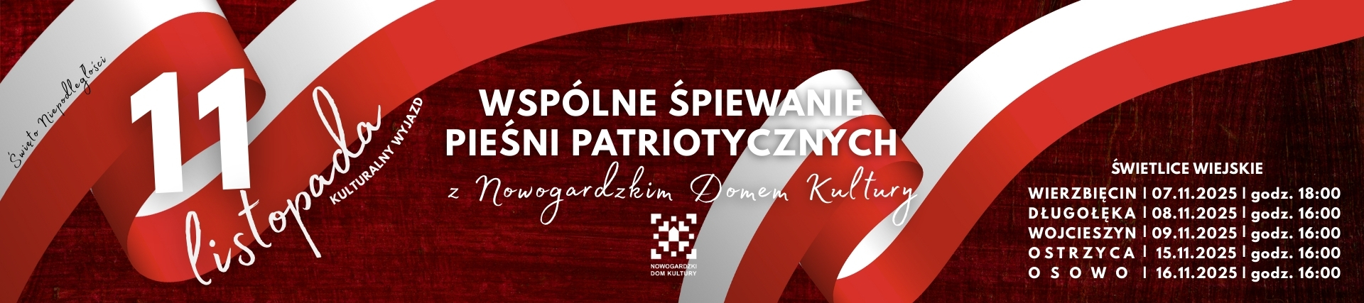 WSPÓLNE ŚPIEWANIE PIEŚNI PATRIOTYCZNYCH 